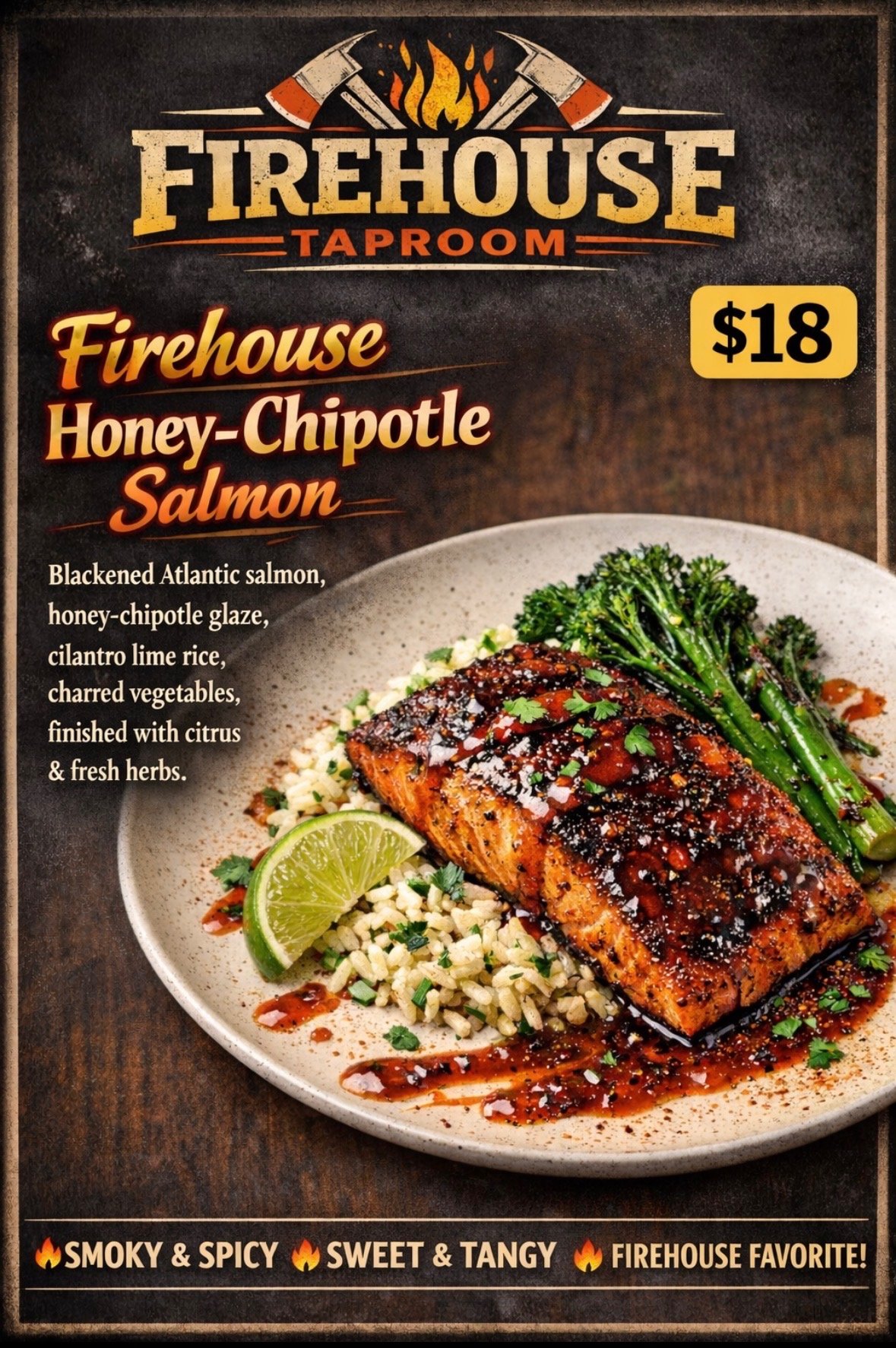 Honey Chipotle Salmon